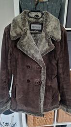 Echt Leather, bontjas lekker warm, Kleding | Dames, Ophalen of Verzenden, Zo goed als nieuw, Maat 38/40 (M), Zwart
