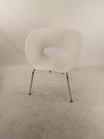 Stoel design, vitra Tom vac stoel door Ron Arad 1990's, Huis en Inrichting, Stoelen, Kunststof, Wit, Ophalen of Verzenden, Zo goed als nieuw