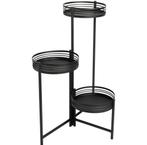 Planten etageres 2 stuks, Ophalen, Zo goed als nieuw, Rond, Minder dan 55 cm