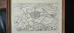Afbeelding van de belegering van de stad leiden  in 1574, Ophalen of Verzenden, Voor 1940, Zo goed als nieuw, Overige onderwerpen