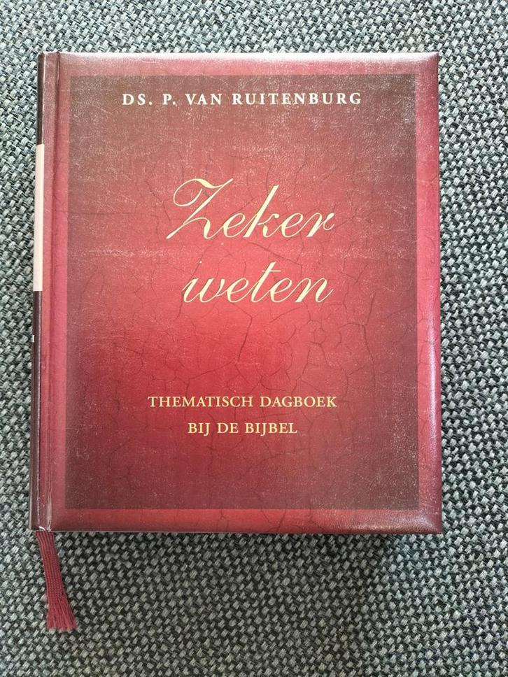 P. van Ruitenburg - Zeker weten, Boeken, Godsdienst en Theologie, Zo goed als nieuw, Ophalen of Verzenden