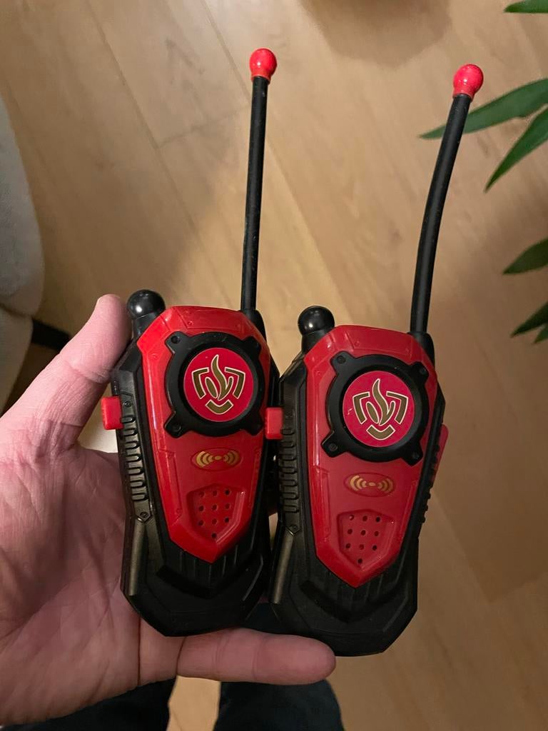 Walkie Talkies - Brandweer thema, Ophalen, Zo goed als nieuw, Jongen of Meisje