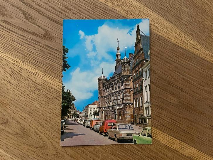 D596 Oude ansichtkaart Deventer : Waaggebouw, Verzamelen, Ansichtkaarten | Nederland, Ongelopen, Overijssel, 1980 tot heden, Ophalen of Verzenden