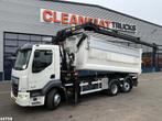 DAF FAN LF 220 Euro 6 Hiab 11 Tonmeter laadkraan Just 166.64, Auto's, Vrachtwagens, Automaat, Parkeercamera, Euro 6, Origineel Nederlands