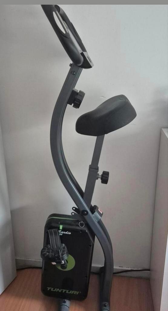 Tunturi Hometrainer - Cardio Fit, Sport en Fitness, Fitnessapparatuur, Zo goed als nieuw, Hometrainer, Benen, Buik, Metaal, Ophalen