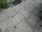 gewassen grindtegels gratis, Tuin en Terras, Tegels en Klinkers, Ophalen, Gebruikt, 10 m² of meer, Beton