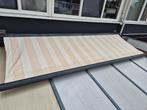 Zonnescherm elektrisch somfy motor+afstandsbediening, Tuin en Terras, Zonneschermen, Ophalen, Gebruikt, 450 cm of meer, Elektrisch