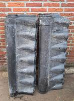 Nokstukken dak plannen / golfplaten, Ophalen, Kunststof, Zwart, Nieuw