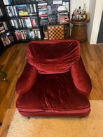 1 rode fauteuil, Huis en Inrichting, Banken | Sofa's en Chaises Longues, Ophalen, Gebruikt, Eenpersoons, Klassiek