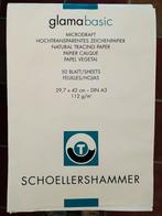 SCHOELLERSHAMMER Blok transparant A3 112gram, Ophalen, Zo goed als nieuw, Papier, Schets- of Tekenboek