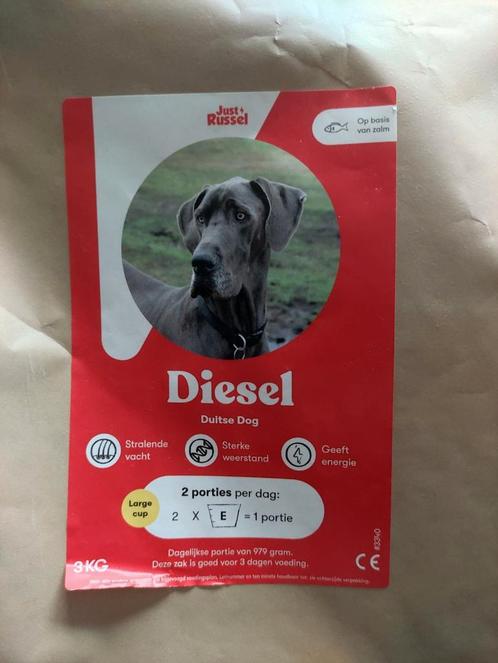 27+kg Just Russel hondenbrokken zalm, Dieren en Toebehoren, Honden-accessoires, Zo goed als nieuw, Ophalen of Verzenden