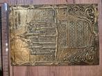Metalen Wandplaat Kasteel van Deurne, Ophalen of Verzenden