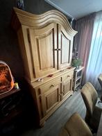 Prachtige handgemaakte Joris massief eiken buffetkast, Ophalen, Gebruikt, 100 tot 150 cm, 200 cm of meer