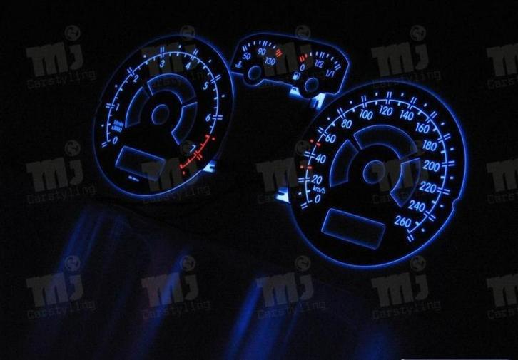 VW Passat B5 '97 - Indiglo Tellerplaten, Auto diversen, Tuning en Styling, Ophalen of Verzenden