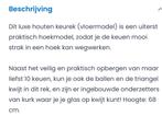 Buffalo keu rek voor 10 keuen hoekmodel zwart, Nieuw, Overige typen, Ophalen of Verzenden