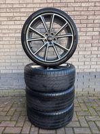 Audi A6 Velgen 20 inch met Zomerbanden, Auto-onderdelen, Ophalen, Gebruikt, 255 mm, Banden en Velgen