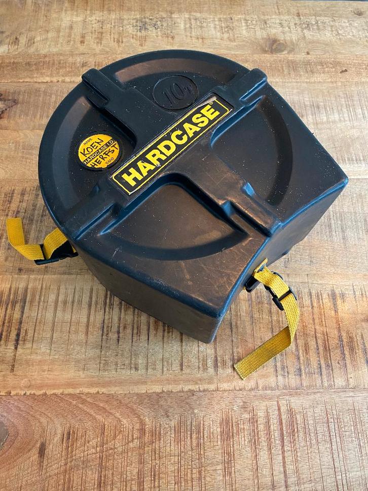 HARDCASE 10" drumcase / tomcase – stevig & licht, Muziek en Instrumenten, Behuizingen en Koffers, Gebruikt, Percussie, Ophalen of Verzenden