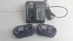 Festool MXC lader + 2x BP-XS accu 10,8V/2.6Ah, Ophalen of Verzenden, Gebruikt