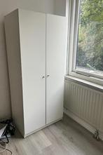 Kledingkast wit (IKEA kleppstad), Ophalen, Gebruikt, Met hangruimte, 50 tot 100 cm