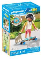 PLAYMOBIL 71612 Jongen met Hond 8 delig, Ophalen of Verzenden, Nieuw, Complete set