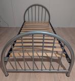 Eenpersoonsbed met lattenbodem en matras, Ophalen, Gebruikt, 90 cm, Eenpersoons