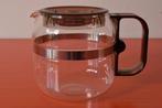 Retro vintage glazen jaren 70 Melitta theepot / koffiepot, Overige typen, Ophalen of Verzenden, Effen, Glas