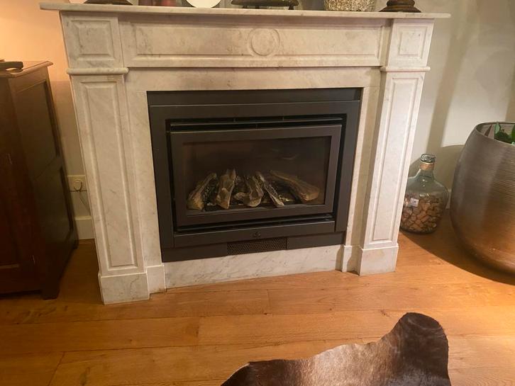 Barbas Gaskachel - 78x45x59 cm, Huis en Inrichting, Haarden, Gebruikt, Gashaard, Ophalen