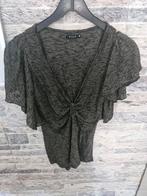 Zwart gouden glitter top Maat m, Kleding | Dames, Tops, Maat 38/40 (M), Zwart, Vila, Onbekend