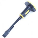 Beitel 30 cm. vlakke punt Stevige beitel met antislip grip, Ophalen of Verzenden, Nieuw