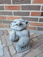 Betonbeeld trol met middelvinger, Tuin en Terras, Tuinbeelden, Ophalen, Nieuw, Beton, Overige typen