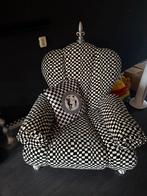 Geruite Ska Fauteuil / Stoel, Huis en Inrichting, Fauteuils, Ophalen, Zo goed als nieuw, Stof, 75 tot 100 cm