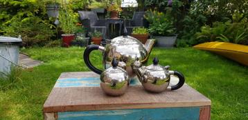 Vintage Koffiepot Set - 3 Delig beschikbaar voor biedingen