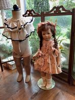 klein antiek oud paspopje met beentjes Cleo, Antiek en Kunst, Curiosa en Brocante, Ophalen of Verzenden