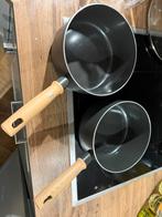 Pfas vrije green pan pannen 3.1L 2 stuks, Huis en Inrichting, Keuken | Potten en Pannen, Ophalen, Zo goed als nieuw, Pannenset