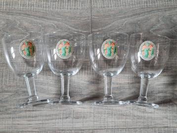 4x kelkglas DE VERBODEN VRUCHT • LE FRUIT DÉFENDU Br beschikbaar voor biedingen