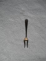 Oud Gero vleesvorkje, achterzijde T Gero 90, Ophalen of Verzenden, Gebruikt, Rvs of Chroom, Los bestek