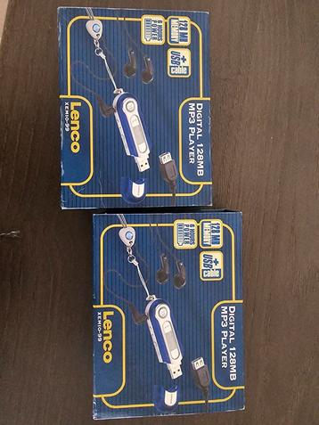 Lenco MP3 speler (2x) beschikbaar voor biedingen