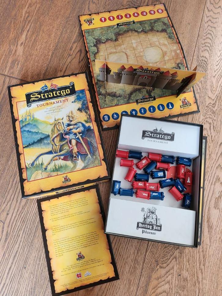 Stratego Tournament - Strategisch Bordspel, Hobby en Vrije tijd, Gezelschapsspellen | Bordspellen, Gebruikt, Een of twee spelers