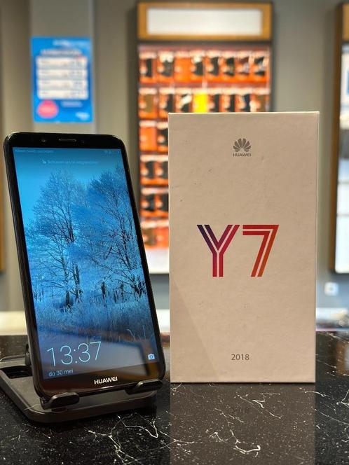 Huawei Y7 | 64GB | Zwart | Nieuw, Telecommunicatie, Overige Telecommunicatie, Zo goed als nieuw, Ophalen of Verzenden
