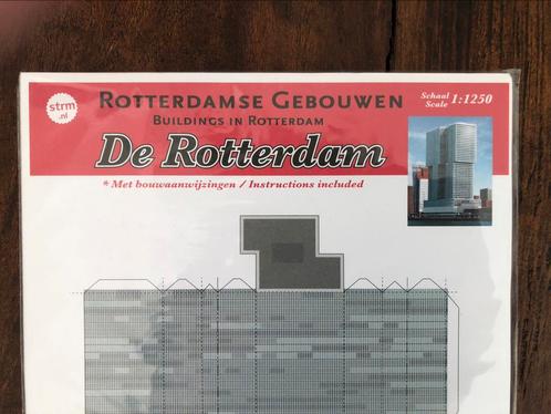 Bouwplaat De Rotterdam, Hobby en Vrije tijd, Modelbouw | Figuren en Diorama's, Nieuw, Ophalen of Verzenden