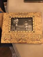 Foto lijst LIVE LAUGH LOVE, Ophalen of Verzenden, Zo goed als nieuw