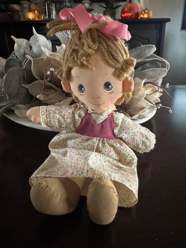 Vintage pop puddin netjes met label, Verzamelen, Poppen, Gebruikt, Verzenden