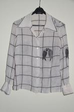 Klassieke Louis Féraud zijden designer blouse maat 42, Kleding | Dames, Louis Féraud, Ophalen of Verzenden, Gedragen, Maat 42/44 (L)