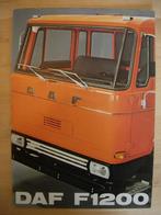 DAF F 1200 Brochure 1972 F1200 - NL, Ophalen, Zo goed als nieuw, Overige merken, DAF