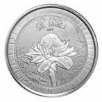 2021 St. Lucia 1 oz Fine Silver Botanical Gardens BU, Ophalen of Verzenden, Zilver