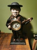 Klokkenman met bewegende ogen, Antiek en Kunst, Antiek | Klokken, Ophalen of Verzenden