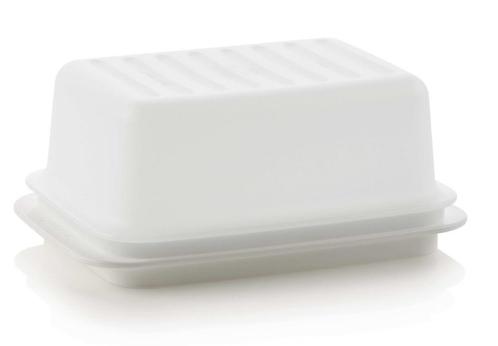 Tupperware Botervloot Wit Nieuw, Huis en Inrichting, Keuken | Tupperware, Nieuw, Overige typen, Wit, Verzenden