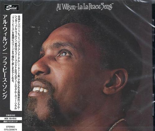 Al Wilson – La La Peace Song  NEW CD  JAPAN, Cd's en Dvd's, Cd's | R&B en Soul, Nieuw in verpakking, Soul of Nu Soul, 1960 tot 1980