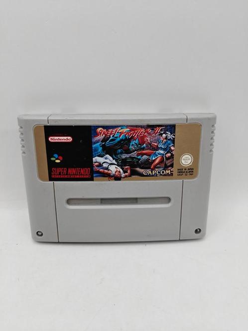 Street Fighter II SNES, Spelcomputers en Games, Games | Nintendo Super NES, Zo goed als nieuw, 1 speler, Ophalen of Verzenden
