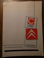 Citroen Citer Auto-lease, DS cabriolet, Ophalen of Verzenden, Gelezen, Citroën